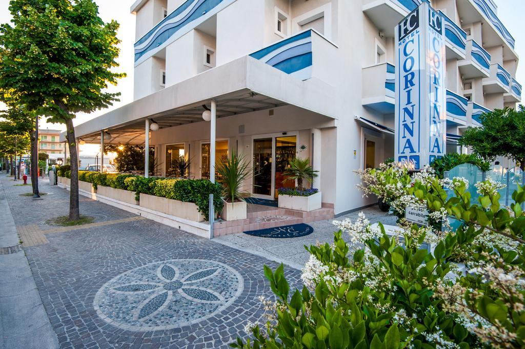 Hotel Corinna Rimini Exterior foto